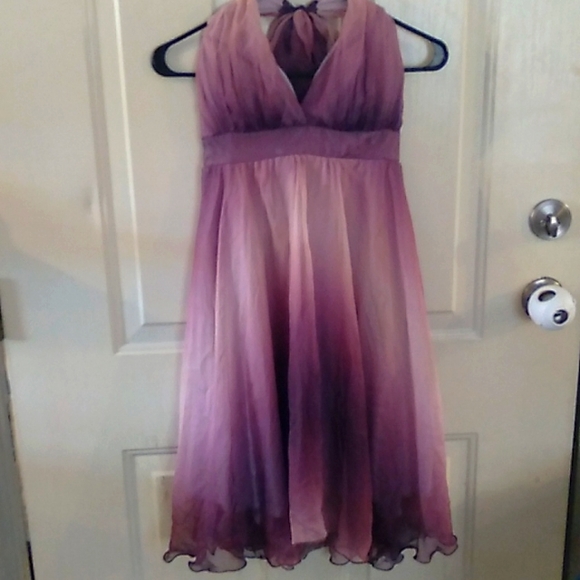 Purple dress